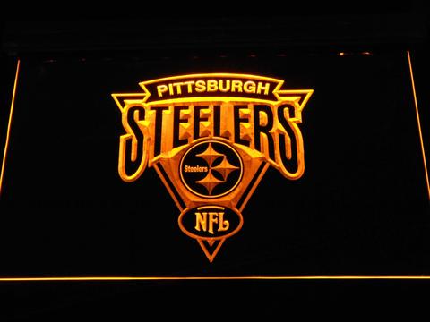 Pittsburgh Steelers Triangle Logo LED Neon Sign